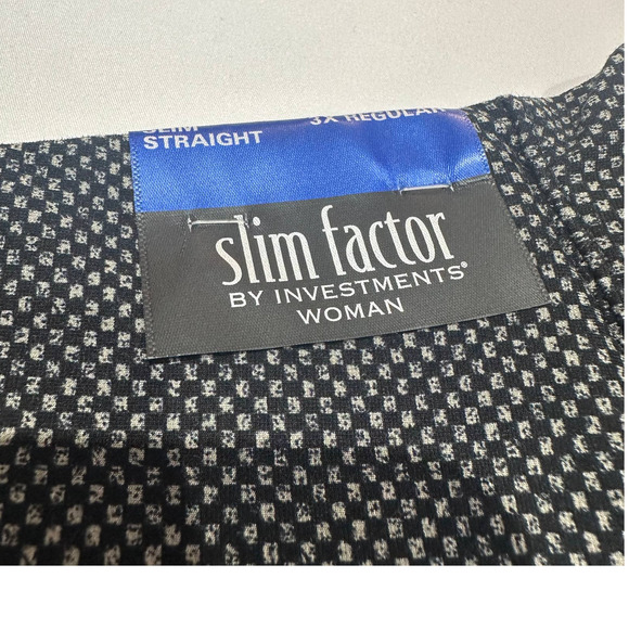 Slim Factor Slim Fit Pants 3X - Picture 4 of 6